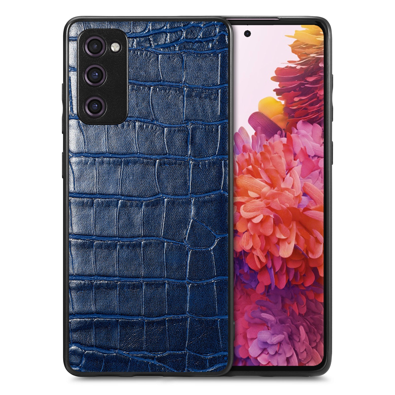 For Samsung Galaxy S20 FE 5G S20 FE 4G S20 FE 2022 S20 Lite Precise Cutout Phone Case Crocodile Texture PU Leather Coated TPU Cover For Samsung Galaxy S20 FE 5G S20 FE 4G S20 FE 2022 S20 Lite Precise Cutout Phone Case Crocodile Texture PU Leather Coated TPU Cover